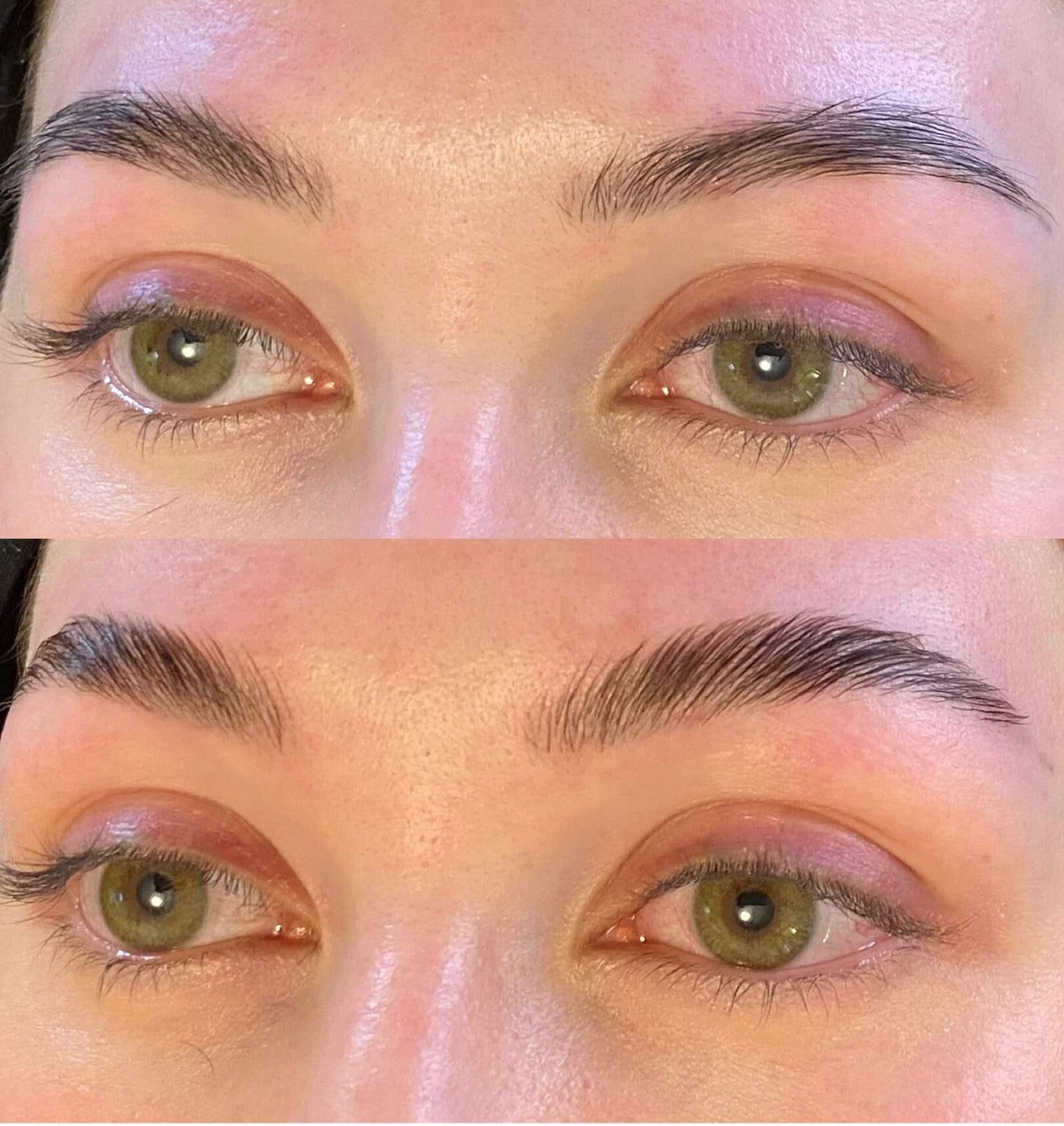 Eyebrow Laminations Edmoton The Glam Room