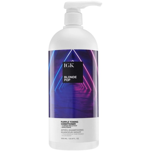 IGK Blonde Pop Purple Toning Conditioner 34oz