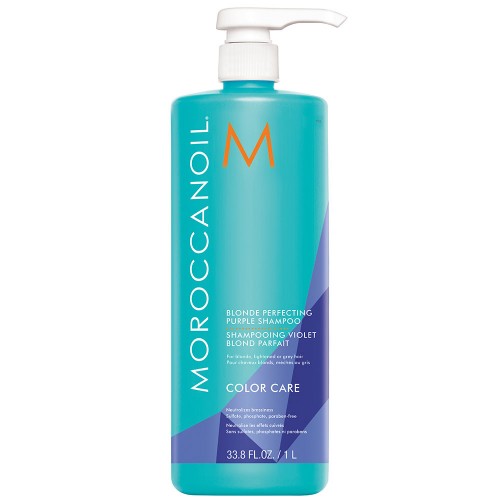 Moroccanoil Blonde Perfecting Purple Shampoo 34oz